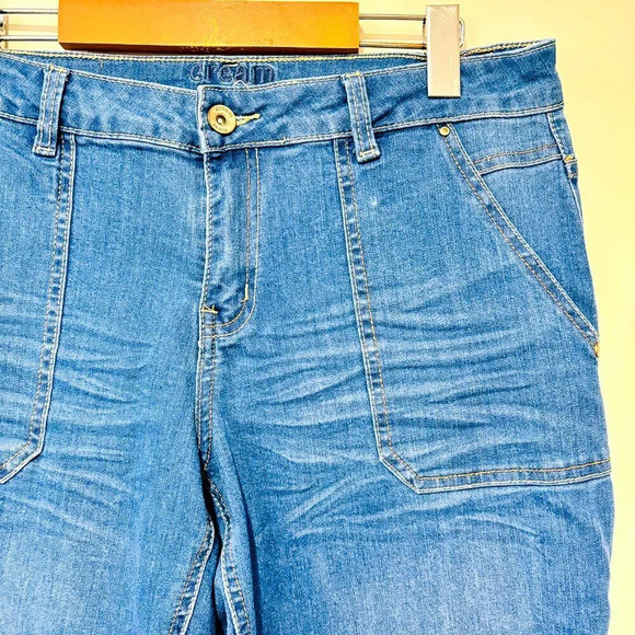 CREAM Blue Straight-Leg Denim Jeans | Size 30 * - Picture 3 of 8